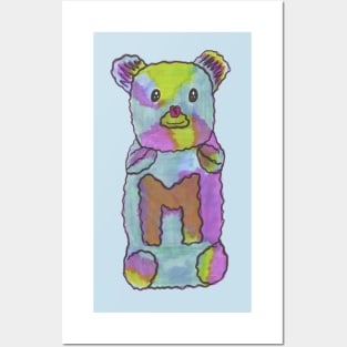 Gummy Bear Contemporary Sketch Posters and Art